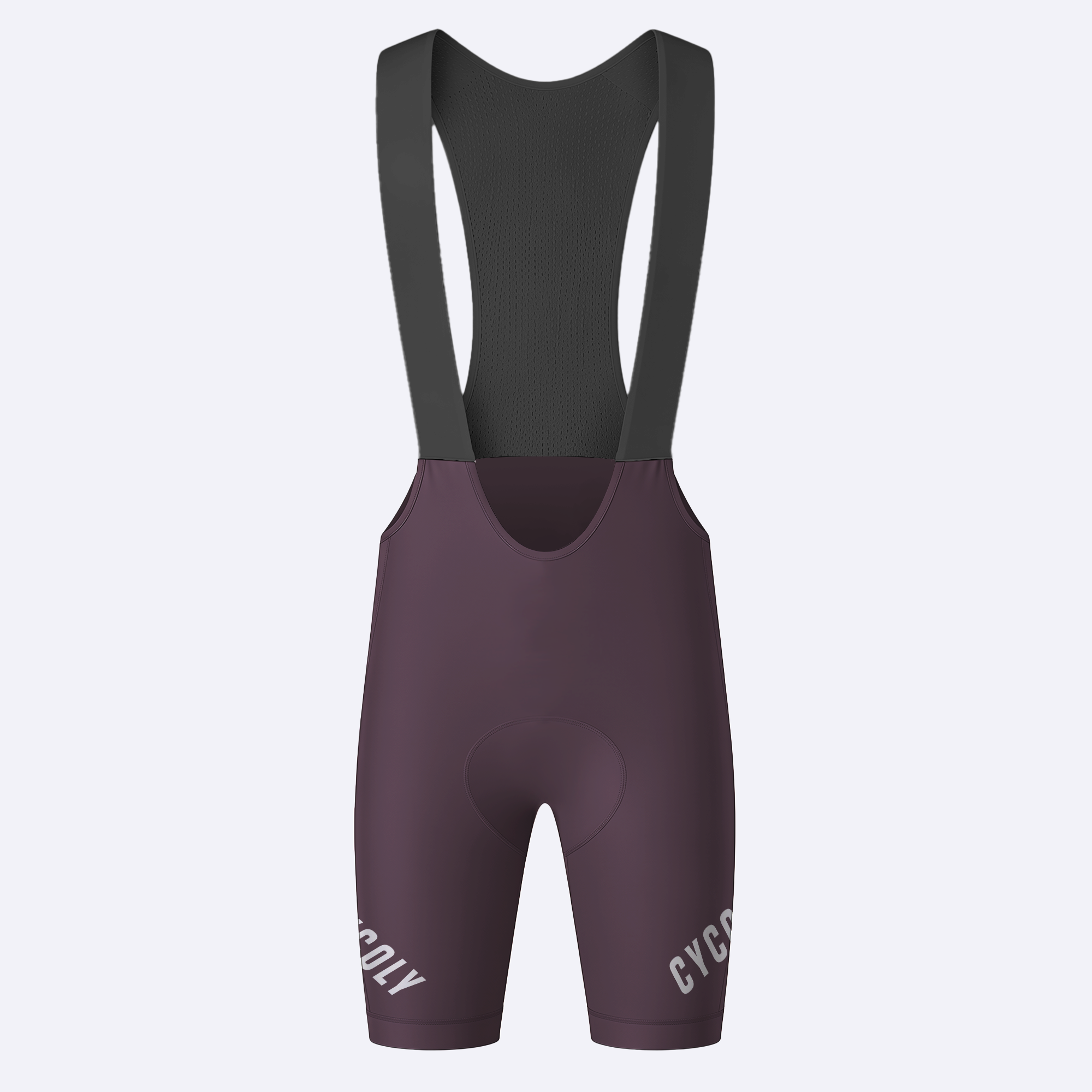 CYCOLY Men's Bib Shorts – Wine plum