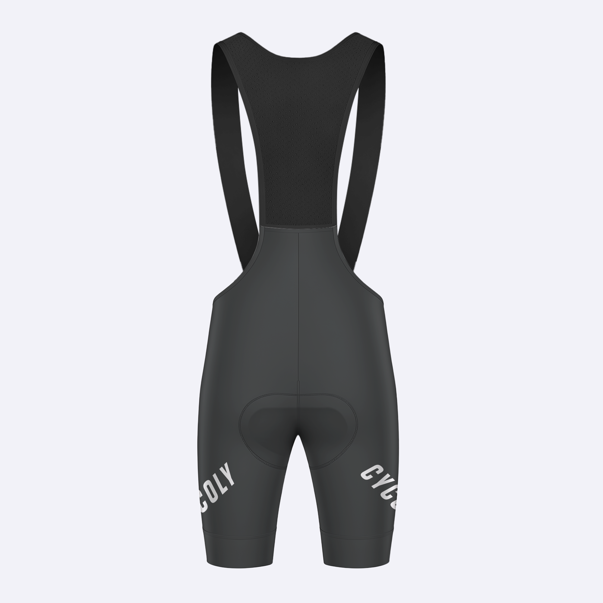CYCOLY Men's Bib Shorts – Charcoal Grey