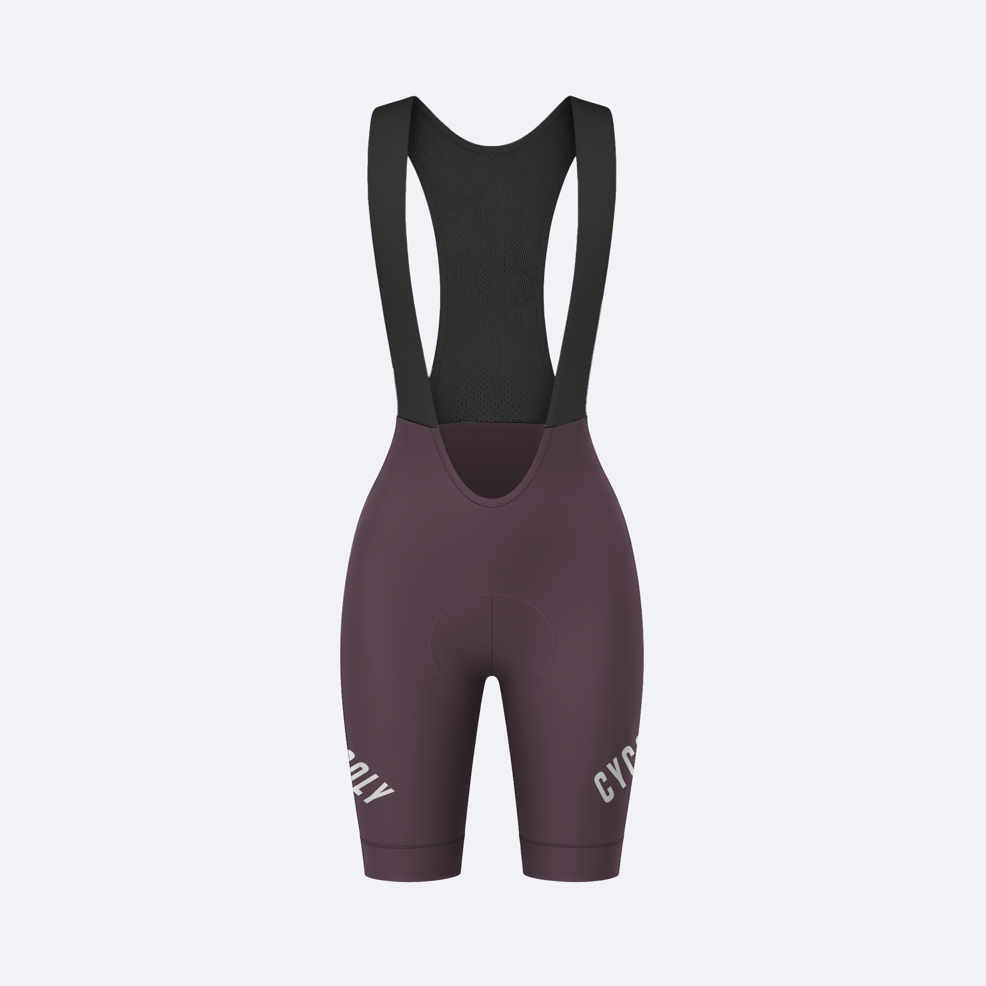 CYCOLY Women's Bib Shorts – Wine plum