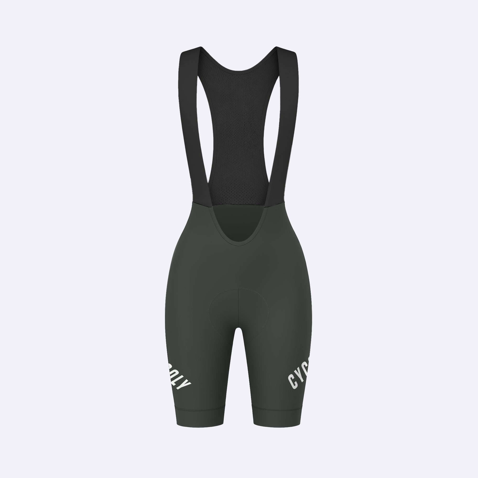 CYCOLY Women's Bib Shorts – Charcoal Grey