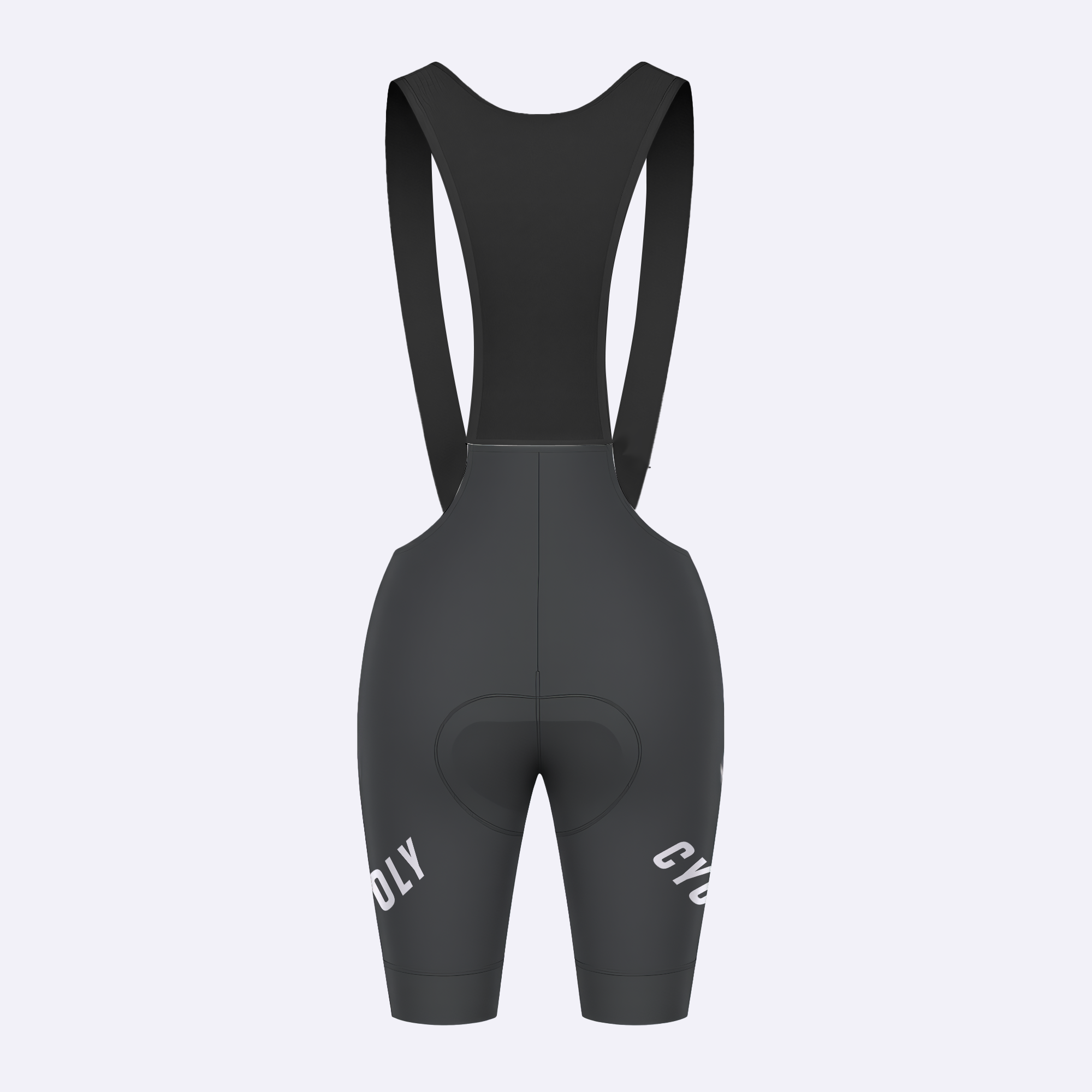 CYCOLY Women's Bib Shorts – Charcoal Grey