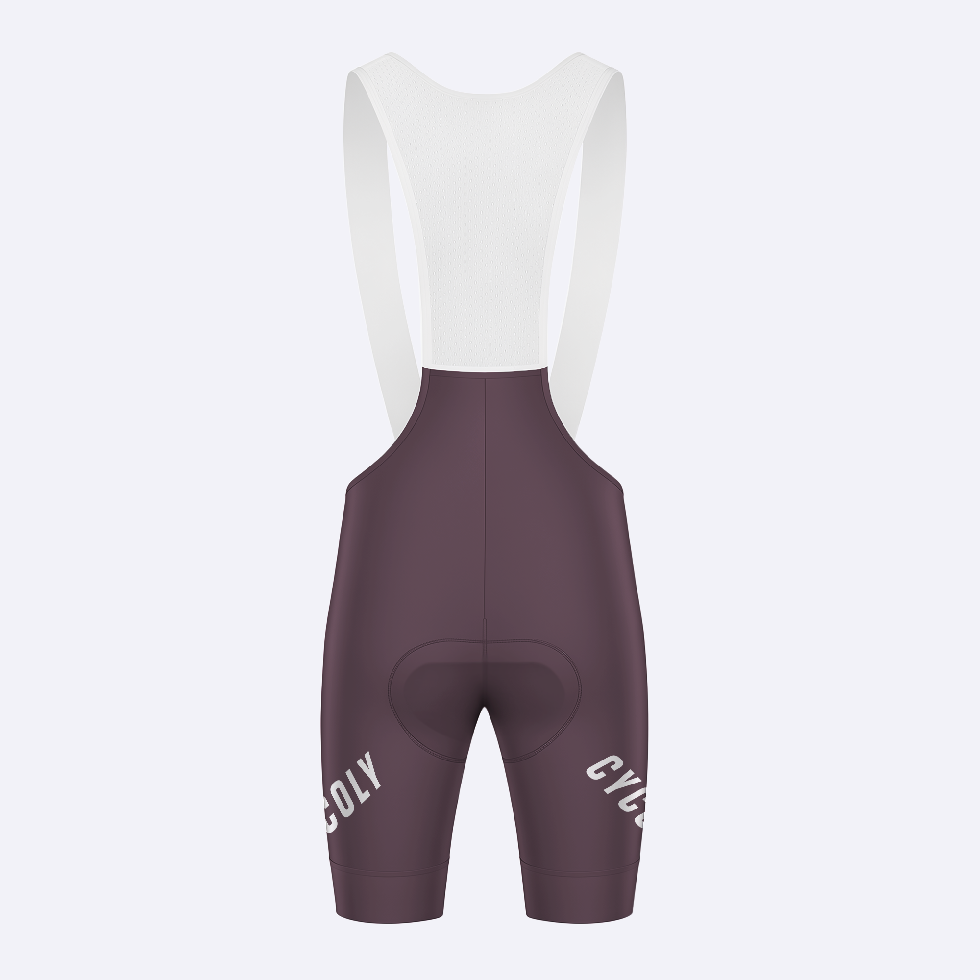 CYCOLY Men's Bib Shorts – Wine plum