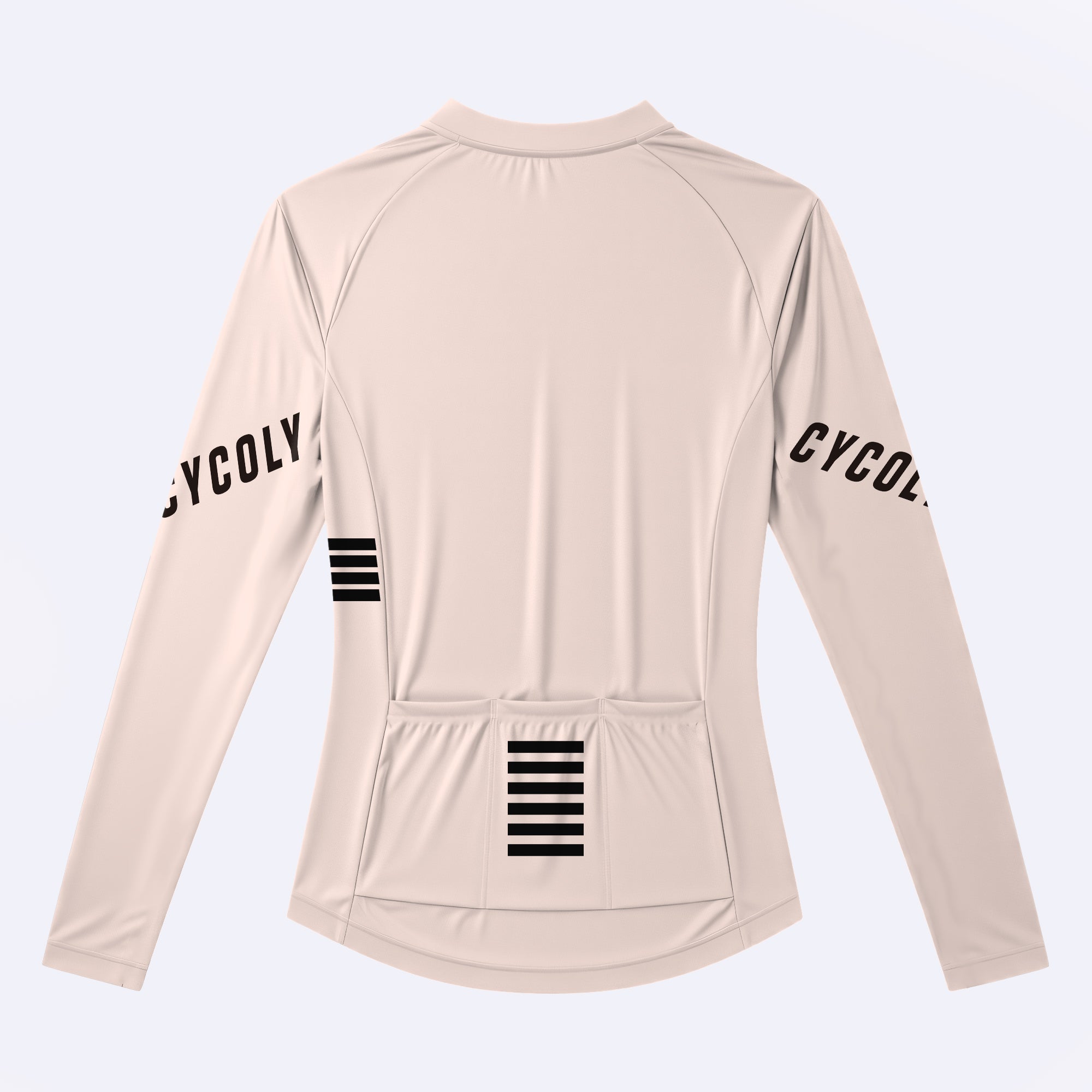 Heritage Pro Women's Long Sleeve Cycling Jersey - Ivory