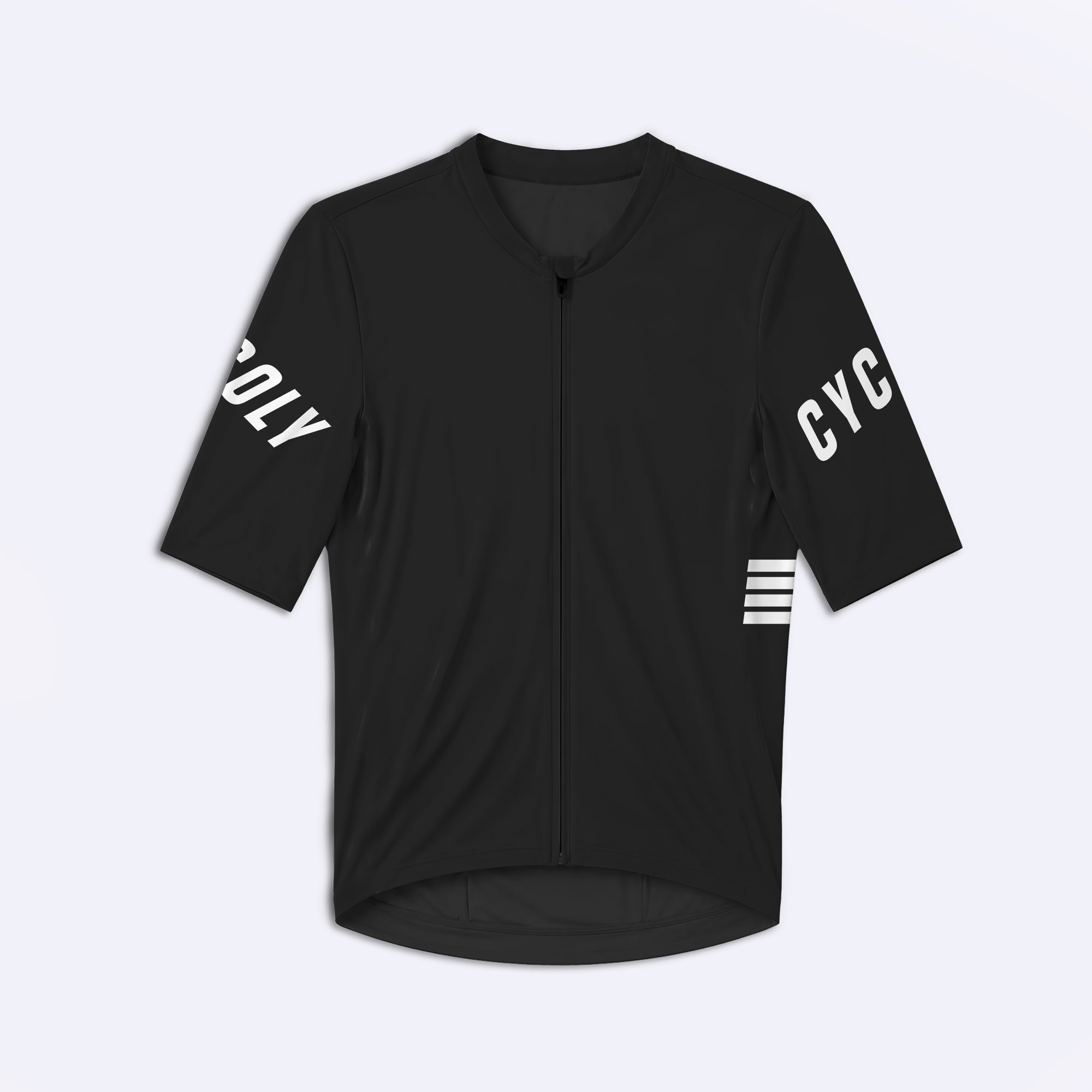 Heritage Pro Men's Short Sleeve Cycling Jersey - Black