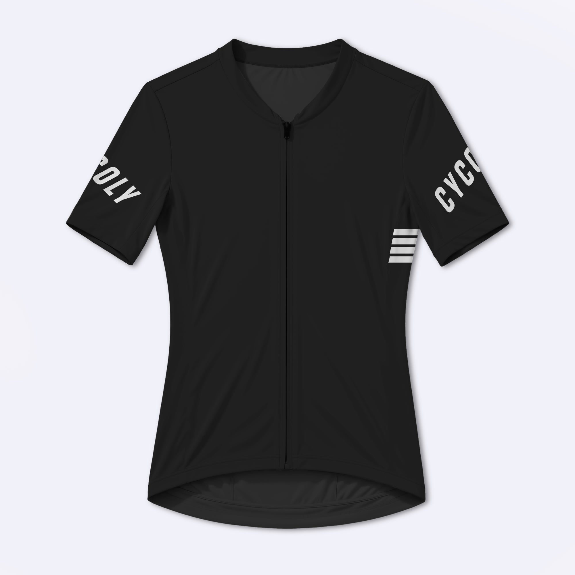 Heritage Pro Women's Short Sleeve Cycling Jersey - Black