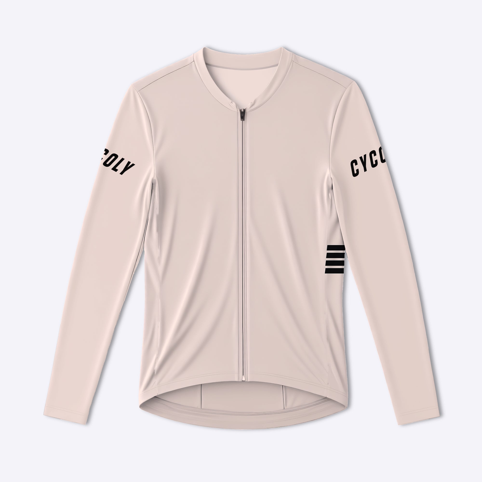 Heritage Pro Men's Long Sleeve Cycling Jersey - Ivory