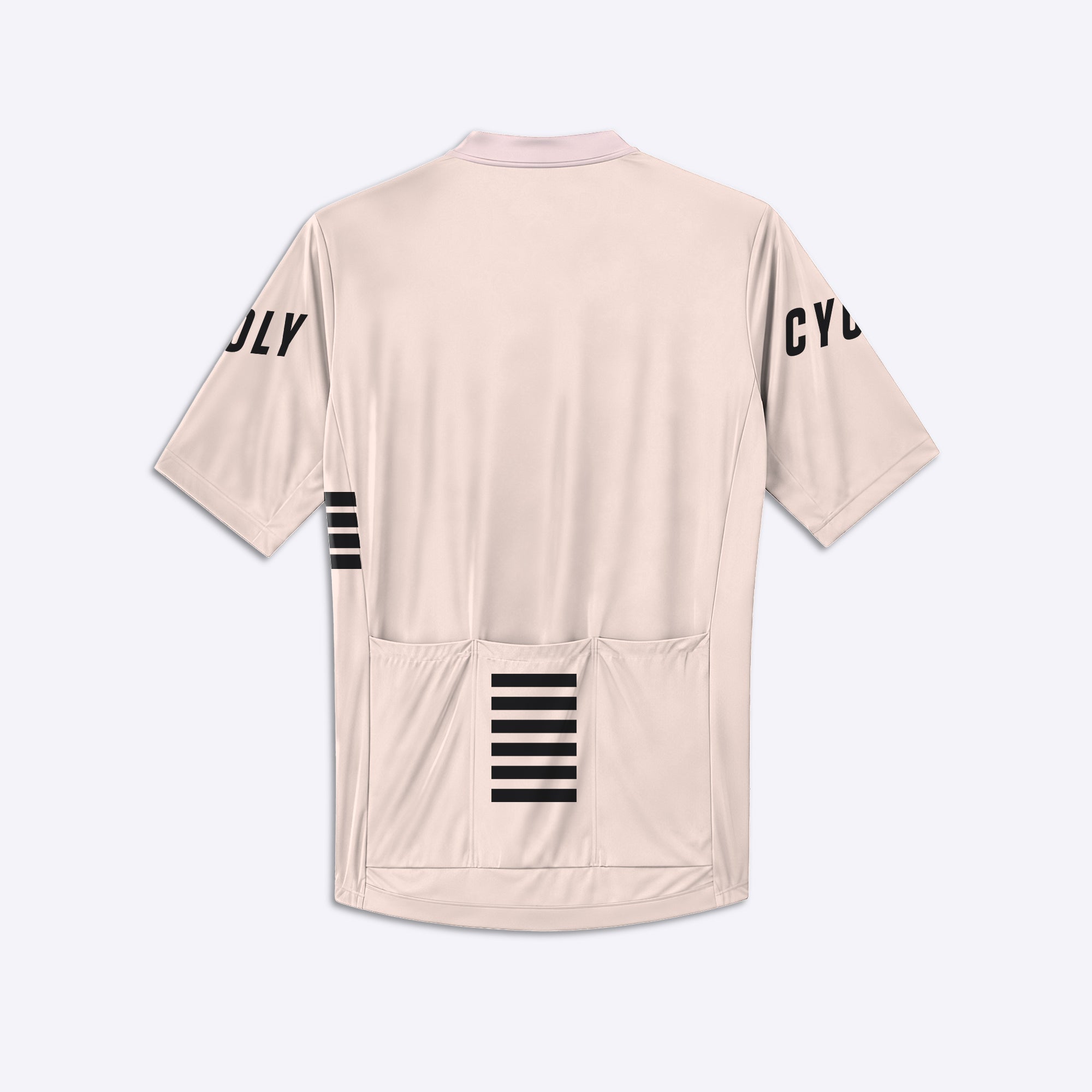 CYCOLY Men's Short Sleeve Cycling Jersey - Ivory