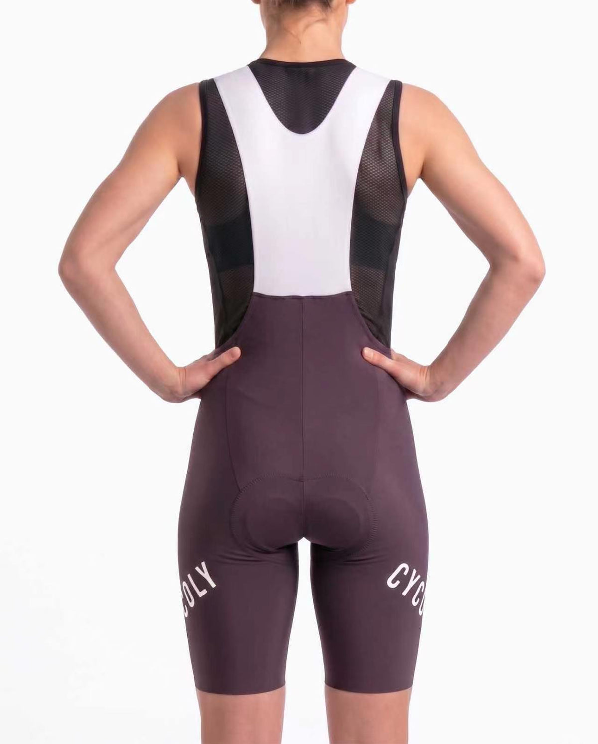 CYCOLY Women's Bib Shorts – Wine plum